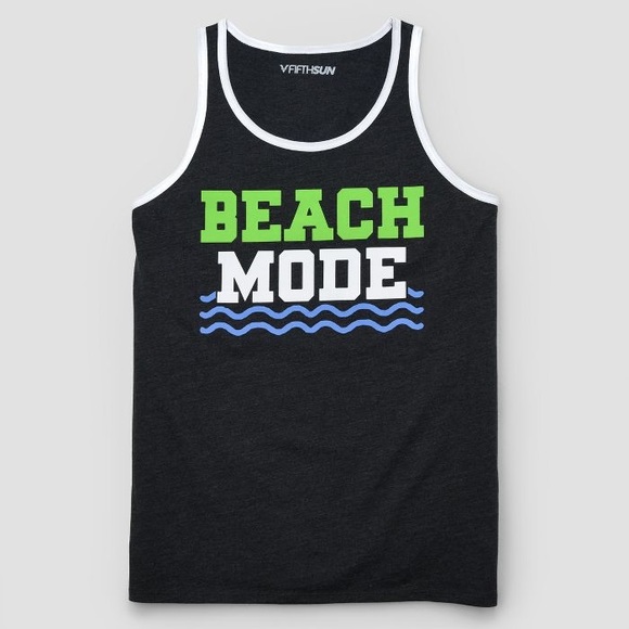 Fifth Sun Other - Fifth Sun NWOT Men’s “Beach Mode” Tank Top Sz Med